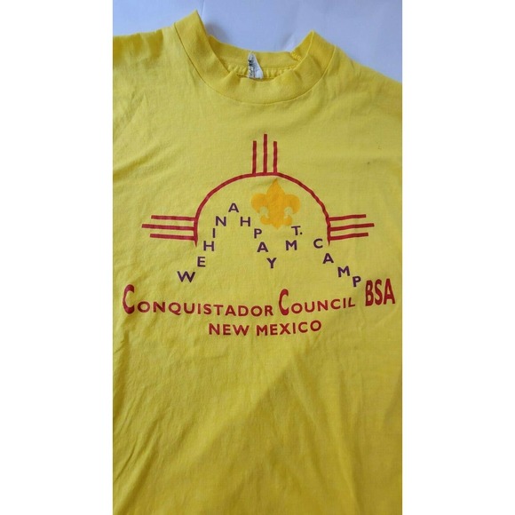 Vintage 80's Boy Scouts of America T Shirt - Picture 2 of 7